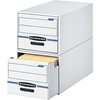 Bankers Box Storage Drawers, Legal, 15-1/2"x23-1/4"x10-3/8", 6/CT, WE/BE PK FEL00722
